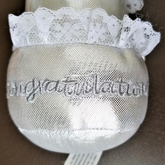 Wedding Plush Balloon Weights Congratulations New - Picture 3 of 7